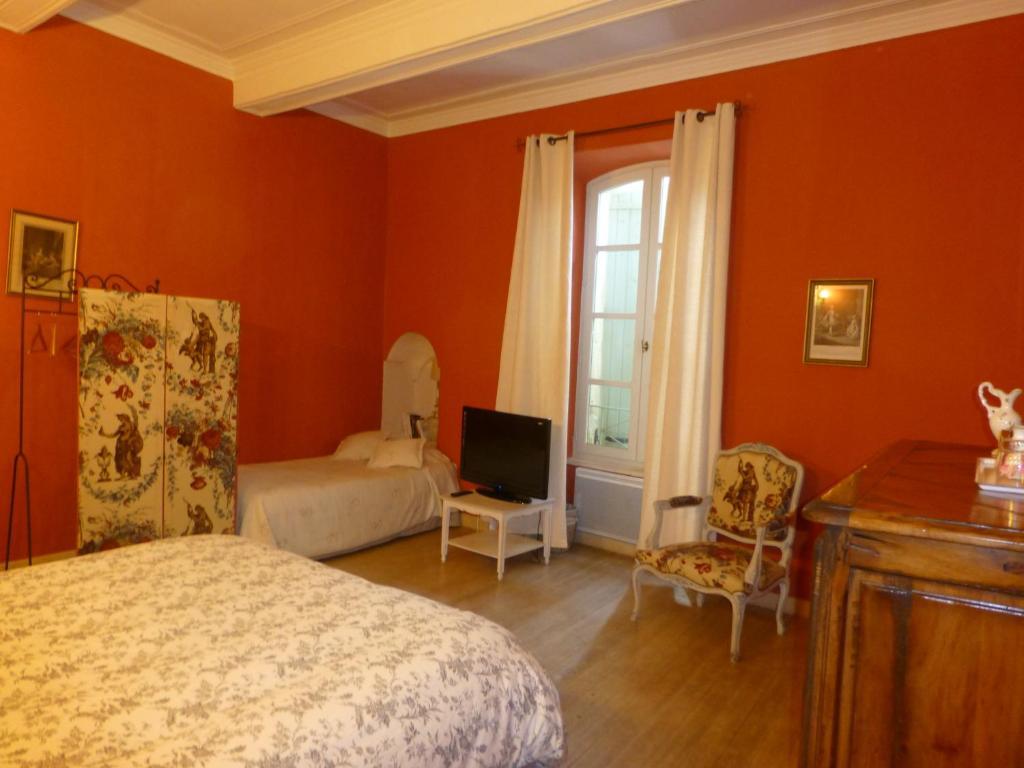 Cabrières-dʼAvignon Le Vieux Bistrot酒店 客房 照片