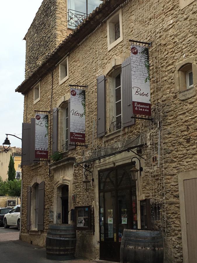 Cabrières-dʼAvignon Le Vieux Bistrot酒店 外观 照片