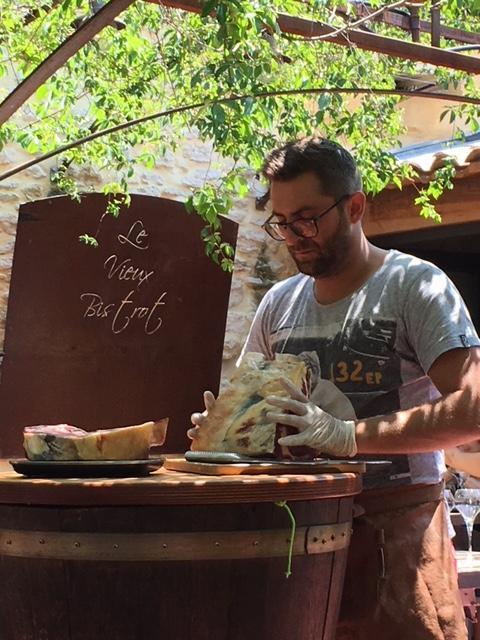 Cabrières-dʼAvignon Le Vieux Bistrot酒店 外观 照片