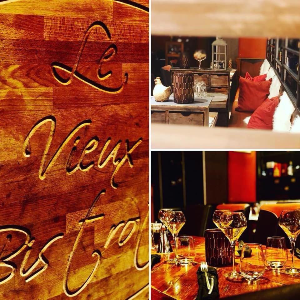 Cabrières-dʼAvignon Le Vieux Bistrot酒店 外观 照片